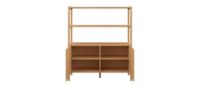 Bild von Skovby SM712 Hohes Sideboard H: 140 cm - Naturgeölte Eiche
