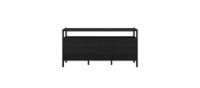 Bild von Skovby SM713 Sideboard L: 177 cm - Schwarz lackierte Eiche