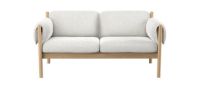 Bild von Skovby SM851 Loungesofa H: 74 cm - Naturgeölte Eiche/Cyber 23
