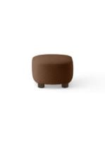 Bild von Audo Copenhagen The Tired Man Fußhocker H: 36 cm - Dunkel gebeizte Eiche/Baena 95
