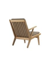 Bild von FDB Furniture J53 Sessel H:77,6 cm - Eiche geölt/61230 Taupe