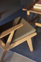 Bild von FDB Furniture J53 Sessel H:77,6 cm - Eiche geölt/61230 Taupe
