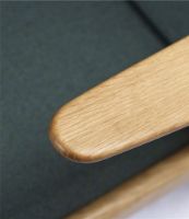Bild von FDB Furniture J53 Sessel H:77,6 cm - Geölte Eiche/32 MLF Grün