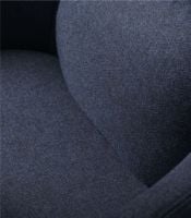 Bild von FDB Furniture L35 Gejsa Ohrensessel, H: 110,5 cm, Eiche/36 Blau