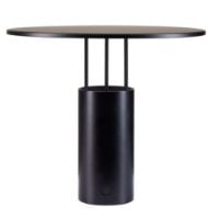 Bild von Piet Hein Tempel 280 Tischleuchte H: 24,5 cm - Aluminium/Schwarz