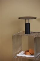 Bild von Piet Hein Tempel 280 Tischleuchte H: 24,5 cm - Aluminium/Schwarz