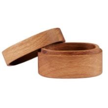 Bild von Piet Hein Superelliptische Box 10x12 cm - Eiche