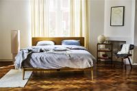 Bild von Auping Original Bettgestell 180x200cm - Aluminium/Senf