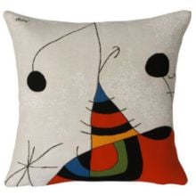 Bild von Poulin Design Miró Pude 45x45 cm - Woman Bird Star Nr. 2