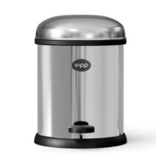 Bild von Vipp 12 Treteimer H: 25 cm 3 L - Edelstahl
