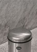 Bild von Vipp 12 Pedalspand H: 25 cm 3 L - Edelstahl