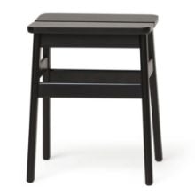 Bild von Form & Refine Angle Hocker B: 38 cm - Schwarze Buche
