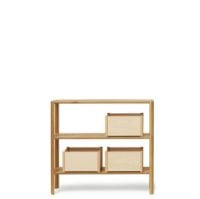 Bild von Form & Refine Leaf Regal 1x3 L: 100 cm - Geölte Eiche