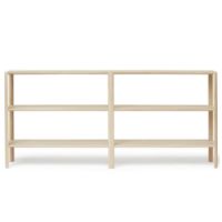 Bild von Form & Refine Leaf Regal 2x3 L: 200 cm - Weißeiche