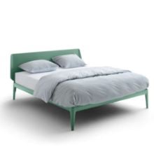 Bild von Auping Essential Bettgestell 180x200cm - Aluminium/Pastillengrün
