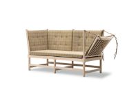 Bild von Fredericia Furniture 1789 2-Personen-Lattenrostsofa Rechts L: 160 cm - Seifenbehandelte Buche/Steelcut Beat 335