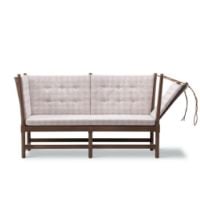 Bild von Fredericia Furniture 1789 2 Pers. Lattenrostsofa Rechts L: 160 cm - Kastanienbraune Buche/Steelcut Beat 215