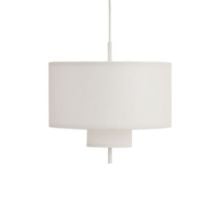 Bild von New Works Margin Pendelleuchte Ø: 50 cm - Beige/Canvas