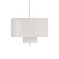 Bild von New Works Margin Pendant Lamp Ø: 70 cm - Beige/Canvas