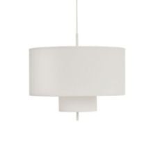 Bild von New Works Margin Pendant Lamp Ø: 70 cm - Beige/Canvas