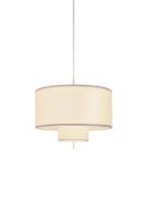 Bild von New Works Margin Pendant Lamp Ø: 70 cm - Beige/Canvas