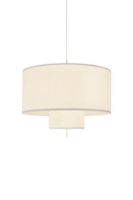 Bild von New Works Margin Pendant Lamp Ø: 90 cm - Beige/Canvas