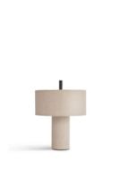 Bild von New Works Margin Portable Table Lamp H: 31 cm - Beige/Black