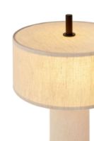 Bild von New Works Margin Portable Table Lamp H: 31 cm - Beige/Black