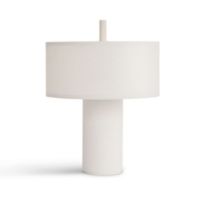 Bild von New Works Margin Portable Table Lamp H: 31 cm - Beige/Canvas