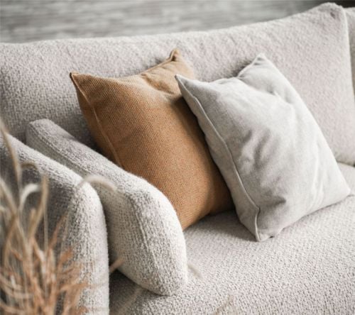 Cane-line Bloom 2-Pers. Sofa m. Plint B: 205 cm - Sand