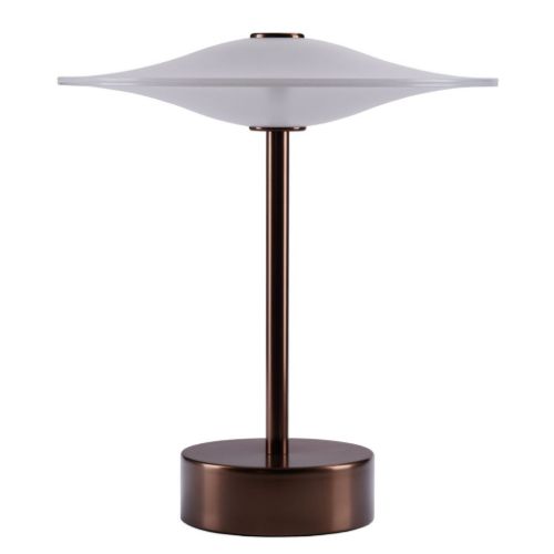 Piet Hein Sinus 22 Portable Bordlampe H: 25 cm - Aluminium/Aged Bronze