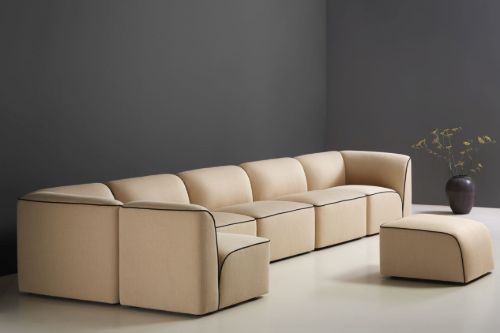 Woud Flora Pouf H: 43 cm - Alpine