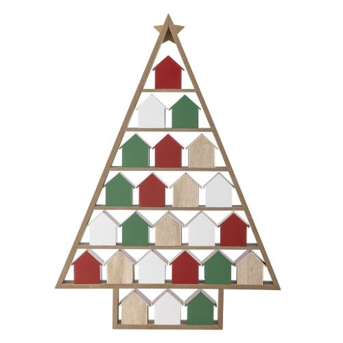 Bloomingville Calvin Kalender H: 61,5 cm - Holz/Mehrfarbig