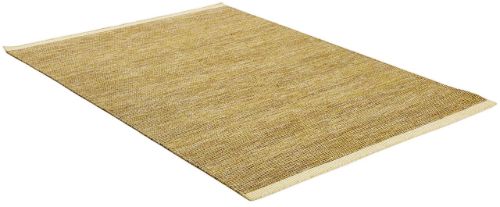 Rezas Atlas Teppich 240x170 cm - Gold