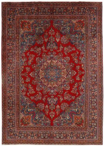 Rezas Mashad Gulvtæppe 240x341 cm - Uld/Multifarvet