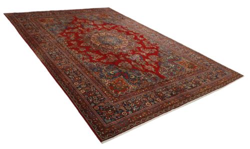 Rezas Mashad Teppich 240x341 cm - Wolle/Mehrfarbig