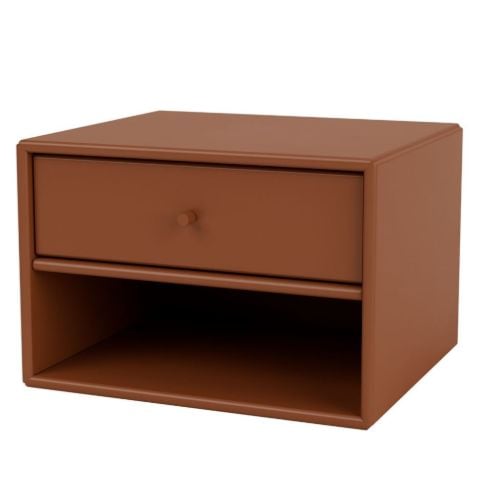 Montana Selection Dash Sengebord m. Ophængsbeslag 35,4x24x30 cm - 146 Hazelnut