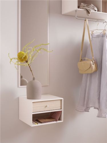 Montana Selection Dash Nachttisch mit Aufhängevorrichtung 35,4 x 24 x 30 cm - 155 Masala