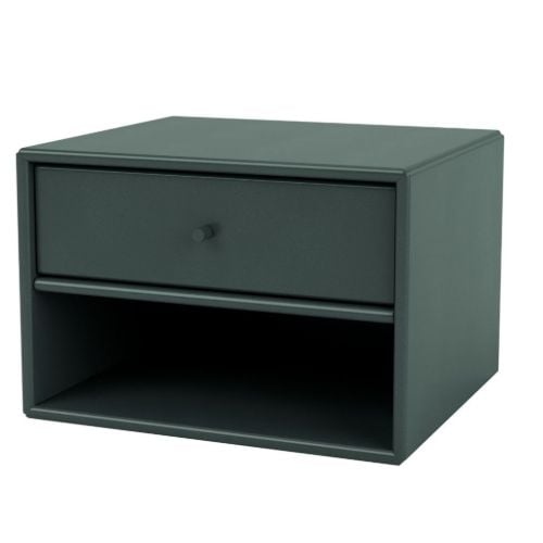 Montana Selection Dash Sengebord m. Ophængsbeslag 35,4x24x30 cm -163 Black Jade