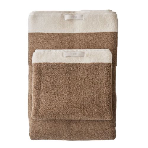 Vipp 104 Håndklæde 76x135 cm - Økologisk Bomuld/Taupe