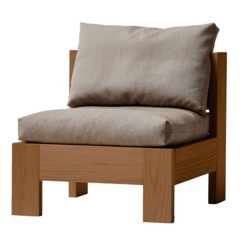Form & Refine Icon Lounge Chair H: 62,5 cm - Fyrretræ/Uld