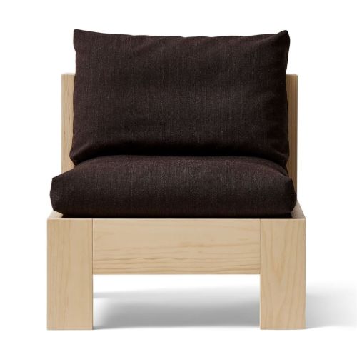Form & Refine Icon Lounge Chair H: 62,5 cm - Fyrretræ/Uld
