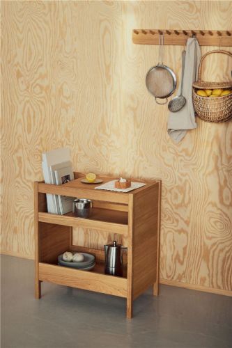 Form & Refine Journal Organizer H: 66 cm - Eiche