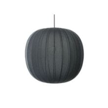 Bild von Made By Hand Knit-Wit Runder Anhänger Ø: 60 cm - Schwarz
