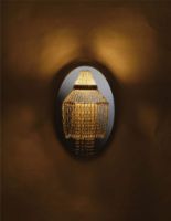 Bild von DCW Editions Lampe C Wand H: 58 cm - Stahl/Schwarz