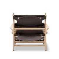 Bild von Fredericia Furniture 2229 Børge Mogensen Limited Edition Jagdstuhl 75-jähriges Jubiläum - Geölte Esche/Dunkelbraunes Leder