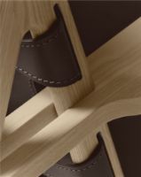 Bild von Fredericia Furniture 2229 Børge Mogensen Limited Edition Jagdstuhl 75-jähriges Jubiläum - Geölte Esche/Dunkelbraunes Leder