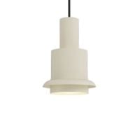 Bild von DCW Editions Chaumont Pendelleuchte Ø: 15 cm - Edelstahl/Weiß