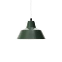 Bild von Von Hand gefertigte Werkstattlampe B1 Ø: 18 cm - Racing Green