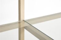 Bild von HAY Woody Column Low 2.0 B: 75,5 cm - Seifenbehandelte Eiche/Glas